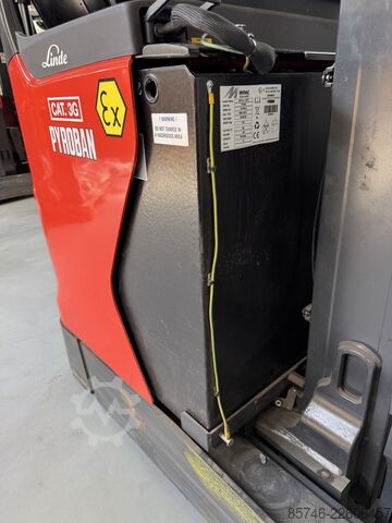 R 14 - * Atex EX * Pyroban 3G / Z2 * Triplex FFL * ÚJ akkumulátor !! LINDE R 14 -  * Atex EX * Pyroban  3G / Z2 * Triplex FFL *  NEW battery !!
