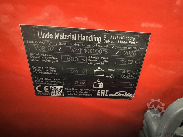 V * DEMÓ !! BIZTONSÁGI kapukkal !! LINDE V  * DEMO !! with SAFETY gates !!