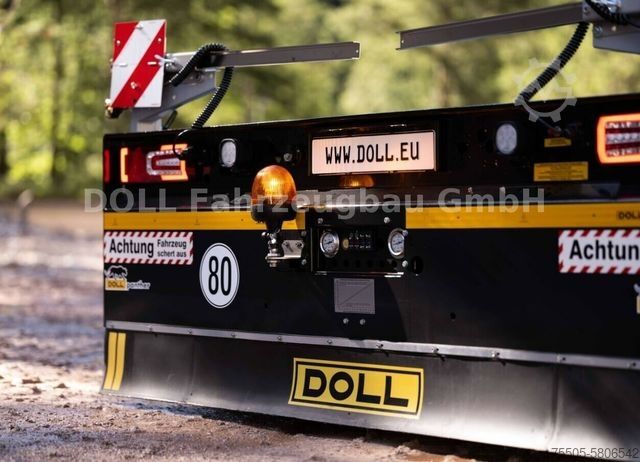 Dieplader oplegger DOLL Tiefbett T2E-S3FS21 panther
