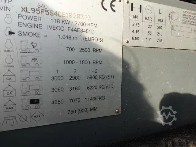 Varredora de rua Ravo 540 EURO5
