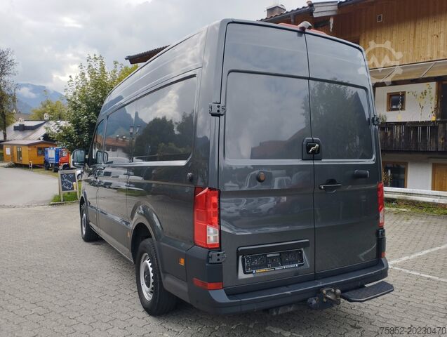 Kapalı kasa kamyonet yüksek + uzun MAN TGE 3.180 2,0 TDI 4x4 Allrad Automatik S