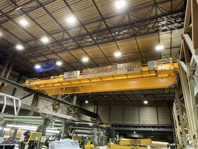 Overhead crane Konecranes 60T Konecranes 60 T CXTD double