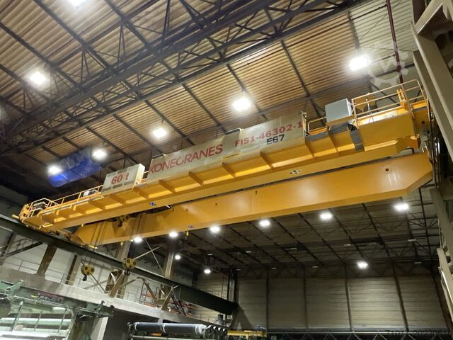 Overhead crane Konecranes 60T Konecranes 60 T CXTD double