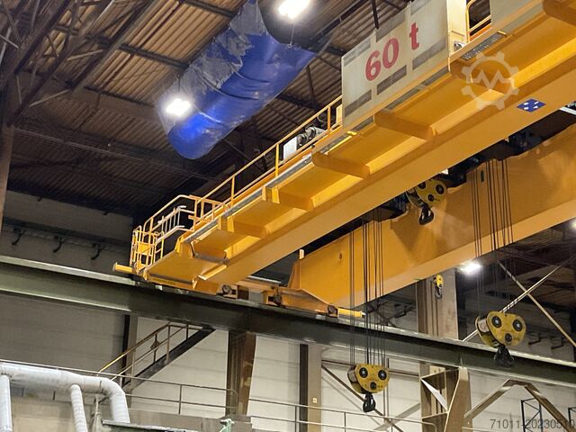Overhead crane Konecranes 60T Konecranes 60 T CXTD double