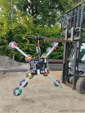 Cam vakum kaldırıcı 800kg DS600+ DS System 600+