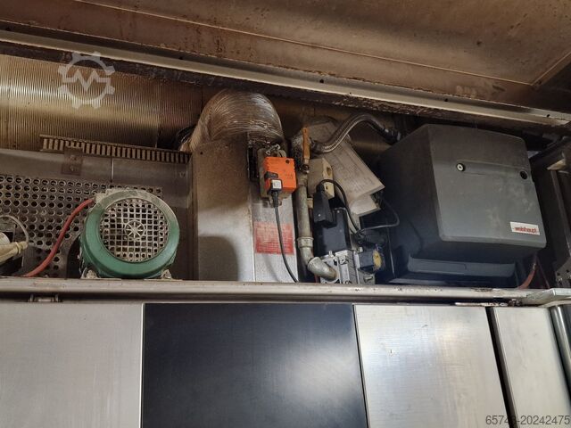 Roterende bageristykker på vogn Wachtel COMPACT 1.8