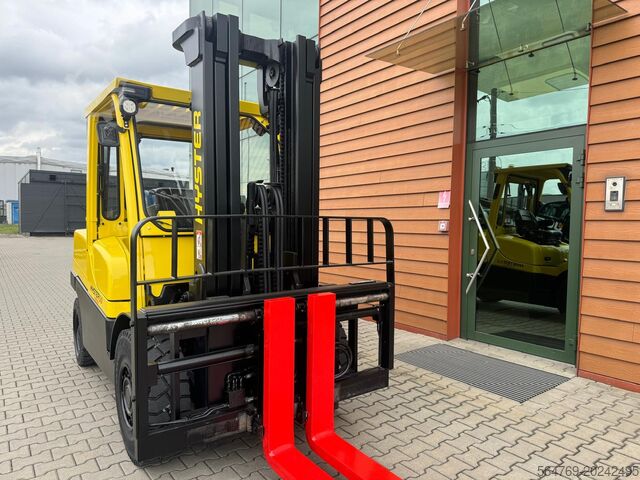Carretilla elevadora de 4 ruedas Hyster H 5.0FT/Positioner+sideshift/ 3662 hours