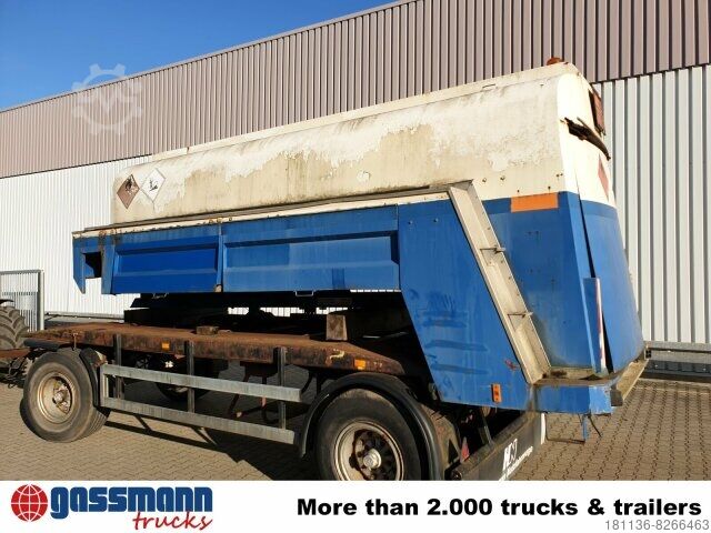 Tankwagen 1-Kammer Tankaufbau, Alu, 10.500 Liter