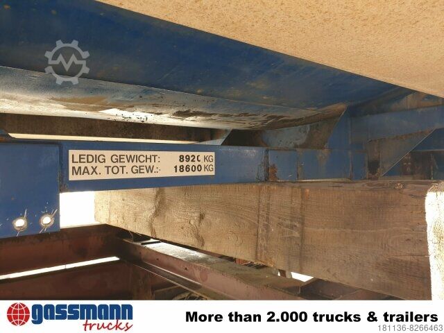 Tankwagen 1-Kammer Tankaufbau, Alu, 10.500 Liter