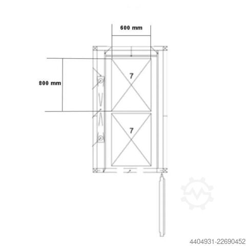 Bongard BFC 600×800 fermantasıyon odası Bongard BFC 600×800