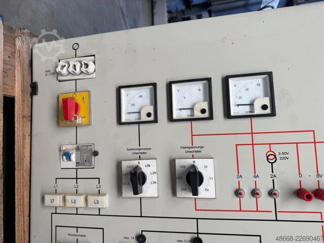 Panel de pruebas eléctrico, panel eléctrico Elektra Tailfingen PST 3.1-SIA-B