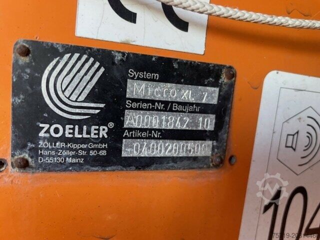 Vuilniswagen Mitsubishi Kanter 4x2 FE85 7c18 Zöller 7,49