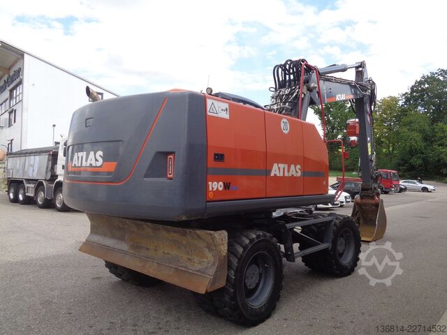 Escavadora sobre rodas ATLAS 190W SW Klima RFK
