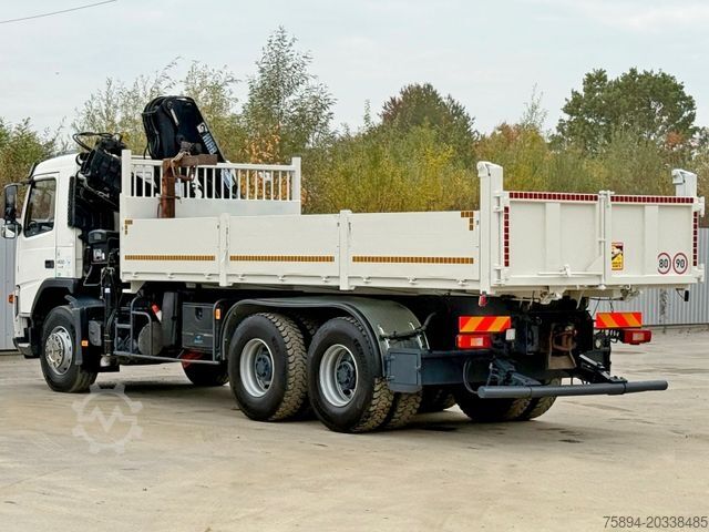 Autolaadkraan VOLVO FM 400 Kipper 6,20m * HIAB 144 B-3 HIDUO* 6x4