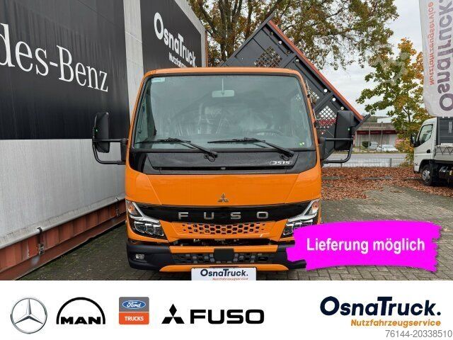 Fourgon benne basculante MITSUBISHI 3S15 3-Seitenkipper Klima,Diff.-Sperre, AHK 3,5t