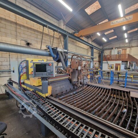CNC kyslíko-palivová řezačka FALCON FXA 3000