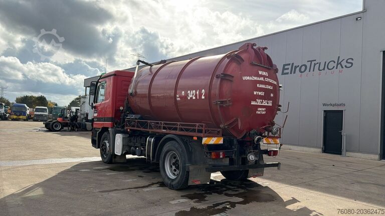 Pojazd ssący Mercedes-Benz Actros 1831 (EPS / V6 / 12000 L / 3 PEDALS / EU...