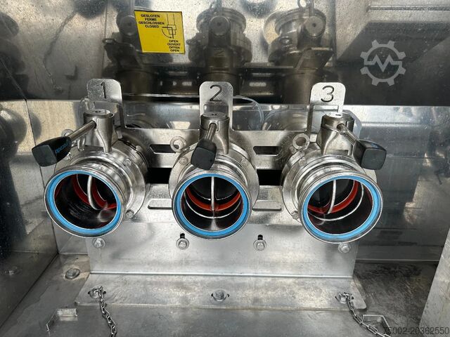 Cysterna z żywnością Van Hool FOOD / 39.000L / 3-COMP / ADR-attest (AT, FL) /...