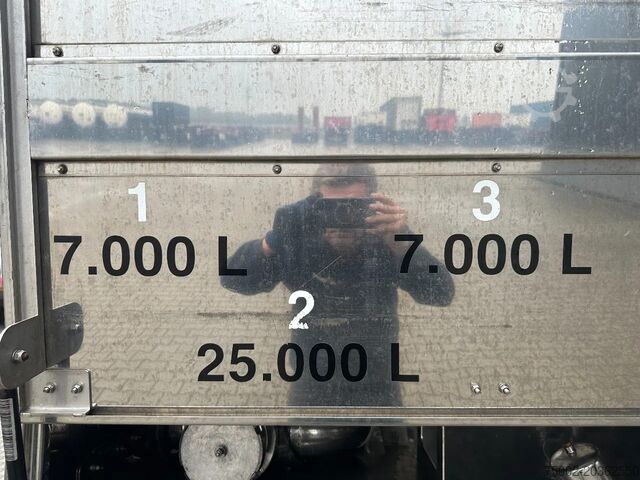 Cysterna z żywnością Van Hool FOOD / 39.000L / 3-COMP / ADR-attest (AT, FL) /...