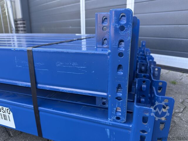 2.700 mm / K: 110 x 50 mm / blauw / 5 PK BITO PRO Palettenregaltraverse Traverse Regal