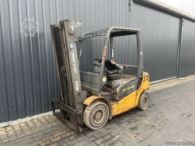 Wózek widłowy z silnikiem wysokoprężnym Jungheinrich DFG425