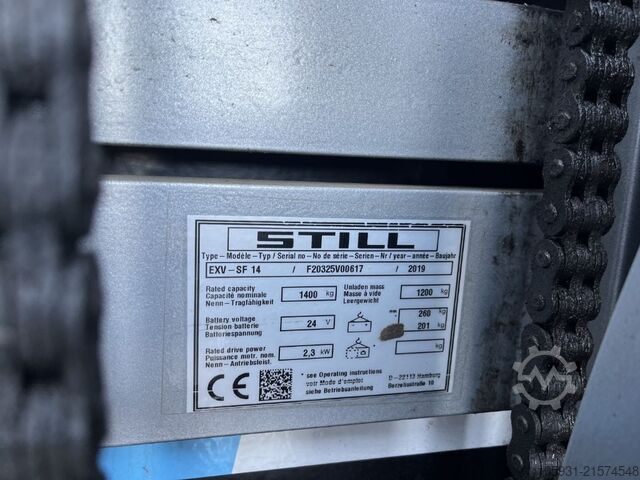Wózek widłowy stojący Still EXV-SF14