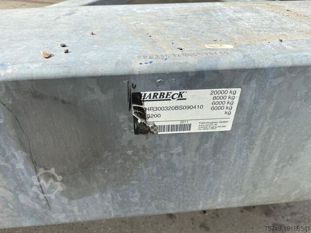 Anhänger Harbeck Hafentrailer Harbeck LTS200 20t