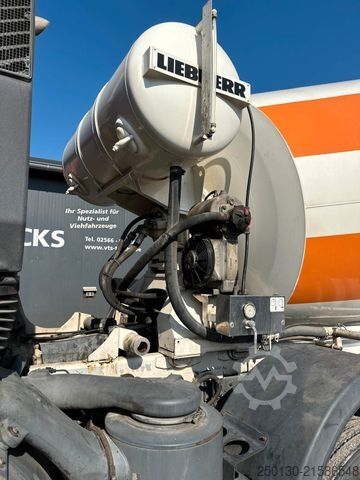 Betonblander lastbil IVECO AD 340 8x4 BB Liebherr HTM 904 Betonmischer 9m³