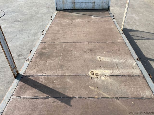 Trailer med arbejdsplatform BLOMENRÖHR 2.Achs Tandem Anhänger mit BDF-System