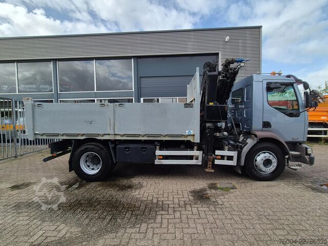 Volquete con grúa Renault Midlum 270 DCI/ 12 TM Krane Remote/ Kipper