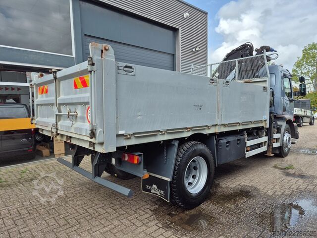 Volquete con grúa Renault Midlum 270 DCI/ 12 TM Krane Remote/ Kipper