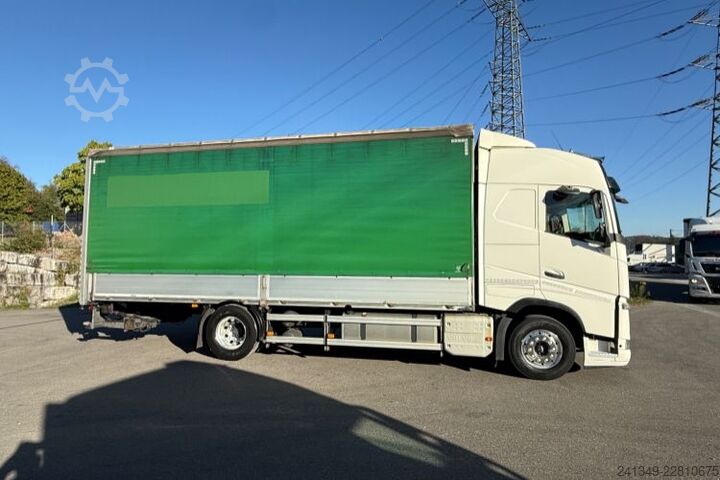 Plattewagen met zeil VOLVO FH-460 4x2 LBW