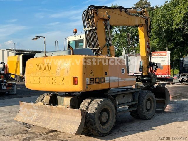 Mobiele graafmachine LIEBHERR A900 C Litronic Mobilbagger wenklöffel