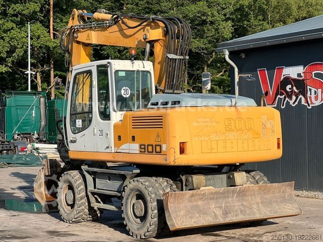 Mobiele graafmachine LIEBHERR A900 C Litronic Mobilbagger wenklöffel