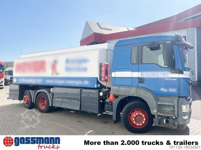 LKW mit Tankaufbau MAN TGA 26.400 6x2-4 BL, A1, Lenk-/Liftachse, ADR,
