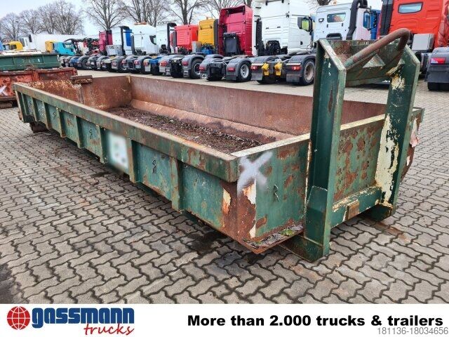 Cassone scarrabile  Abrollcontainer mit Flügeltür ca. 11m³