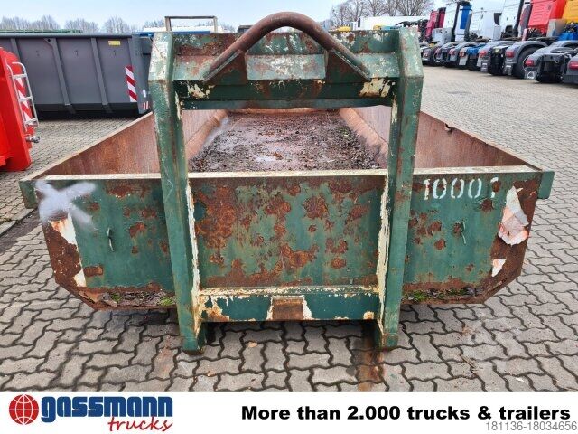 Cassone scarrabile  Abrollcontainer mit Flügeltür ca. 11m³