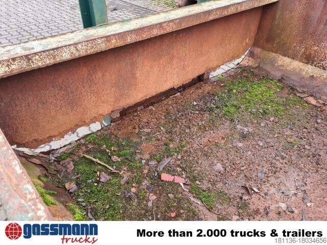 Cassone scarrabile  Abrollcontainer mit Flügeltür ca. 11m³