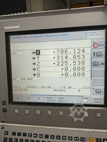 Centru universal de prelucrare Hermle U 1130
