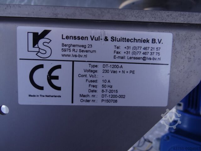 Otočný stůl Lenssen vul en sluittechniek B.V Lazy suzy