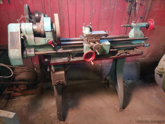 Svarv UNION L.2.A.S. 5" x 24" Lathe, Backgeared & Sc