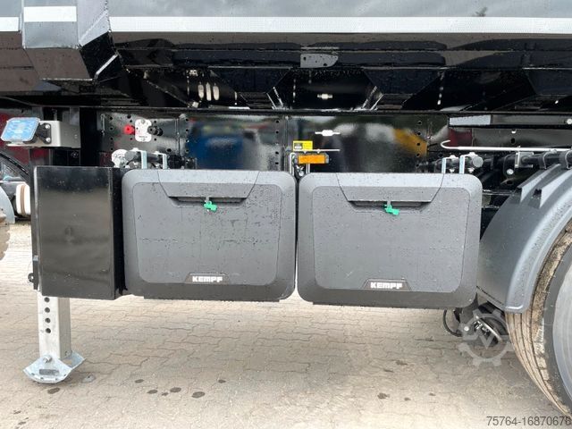Tiptrailer KEMPF ca. 54m³ Stahlauflieger/Schrott/Hardox/NEU/MIETE