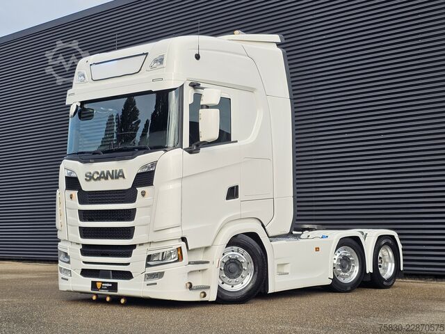 Standaard-SZM Scania S450 6x2/4 LIFT / STEER / RETARDER / PARKING CO...