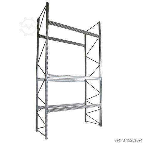 Gebruikte Palletstelling beginsectie - B:2860 x D:1070 x H:5500mm - Zink Kruizinga 98-476GB
