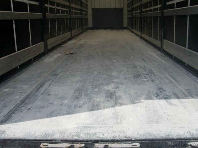 Aanhangwagen met dieplader & dekzeil Krone SDP 27 Liftachse