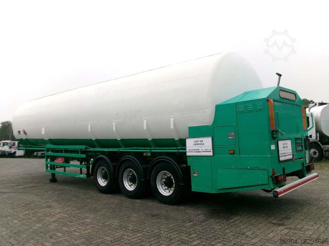 Ρυμουλκούμενο βυτιοφόρο M1 Engineering LNG Methan Gas Cryogenic Semi-trailer