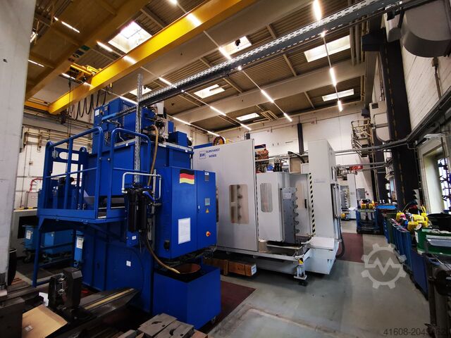Universal machining center 5 axes BURKHARDT + WEBER MCR 900 HVC