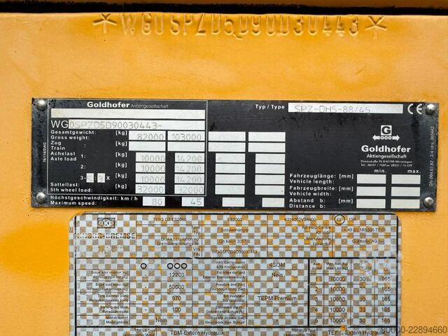 Goldhofer SPZ-DH 5-88/45 Goldhofer SPZ-DH 5-88/45