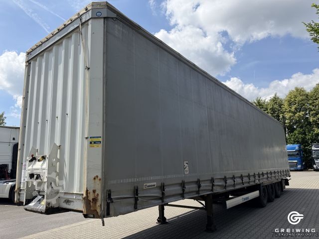 Åben sættevogn med presenning KRONE Curtainsider Mega
