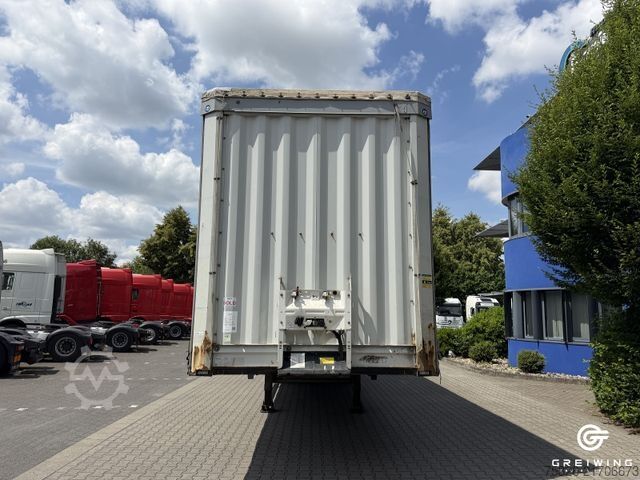 Åben sættevogn med presenning KRONE Curtainsider Mega
